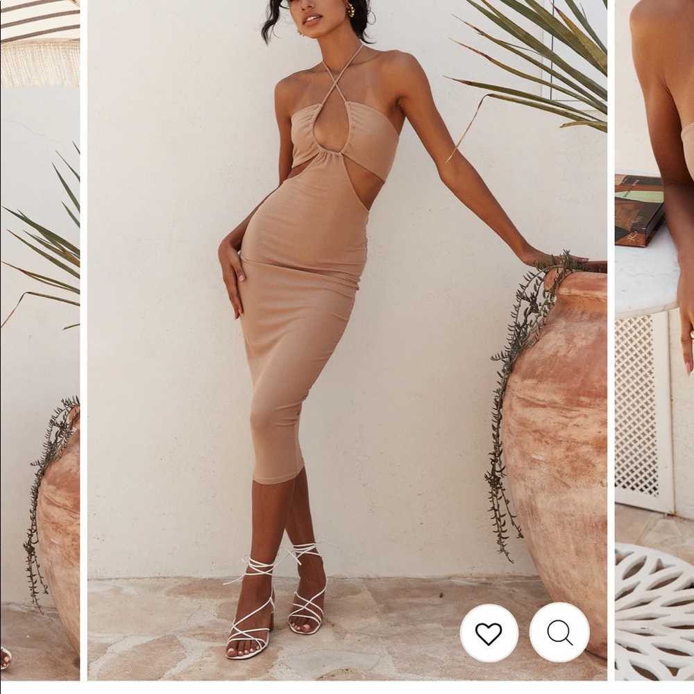 12th Tribe Paradise Cutout Dress